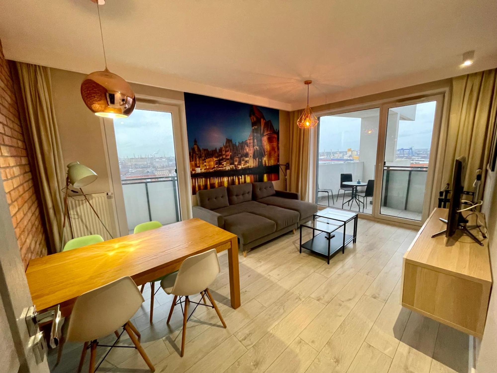 Bastion wałowa - luxury apartment with beautiful view Gdańsk Zewnętrze zdjęcie