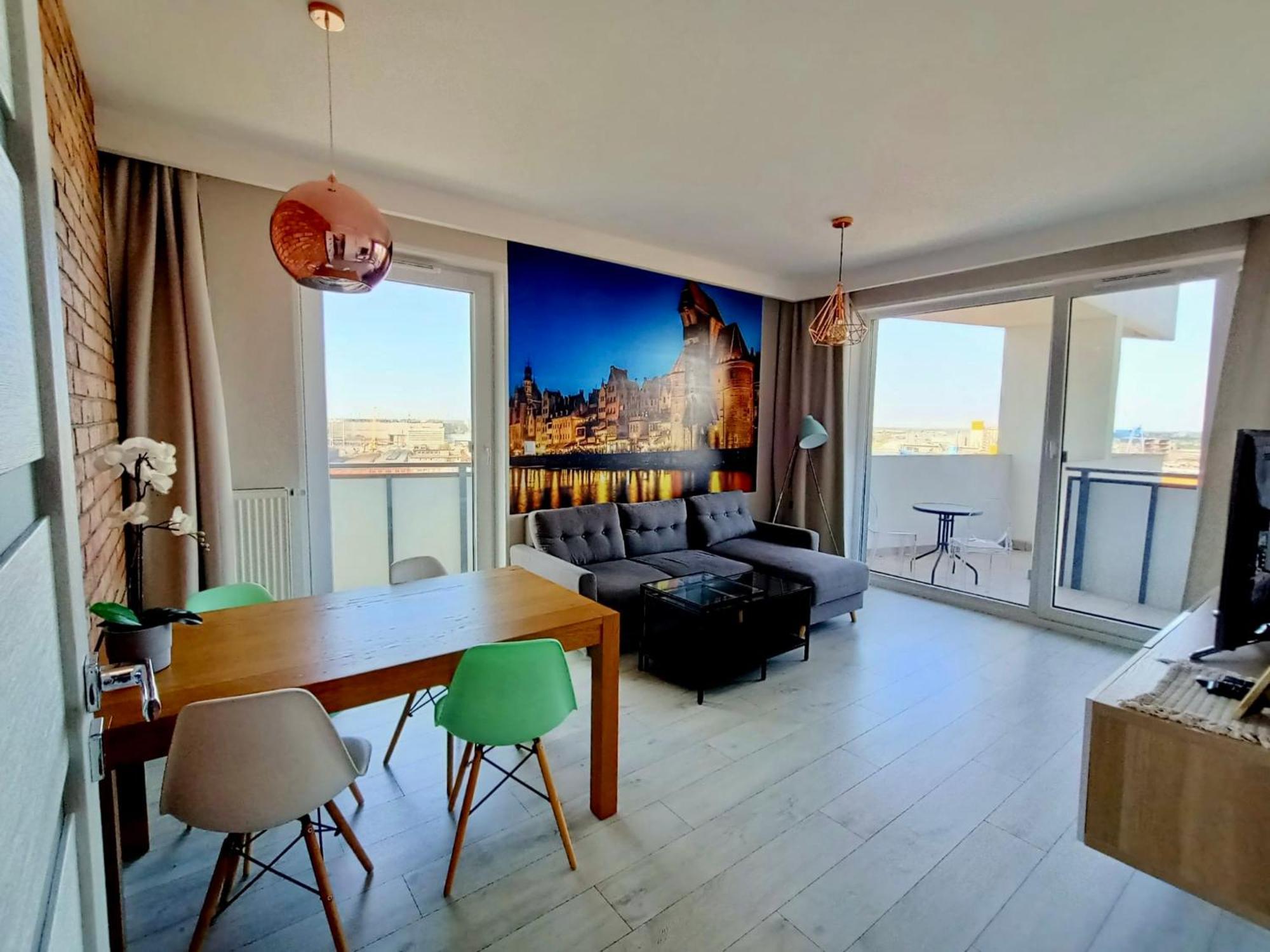 Bastion wałowa - luxury apartment with beautiful view Gdańsk Zewnętrze zdjęcie